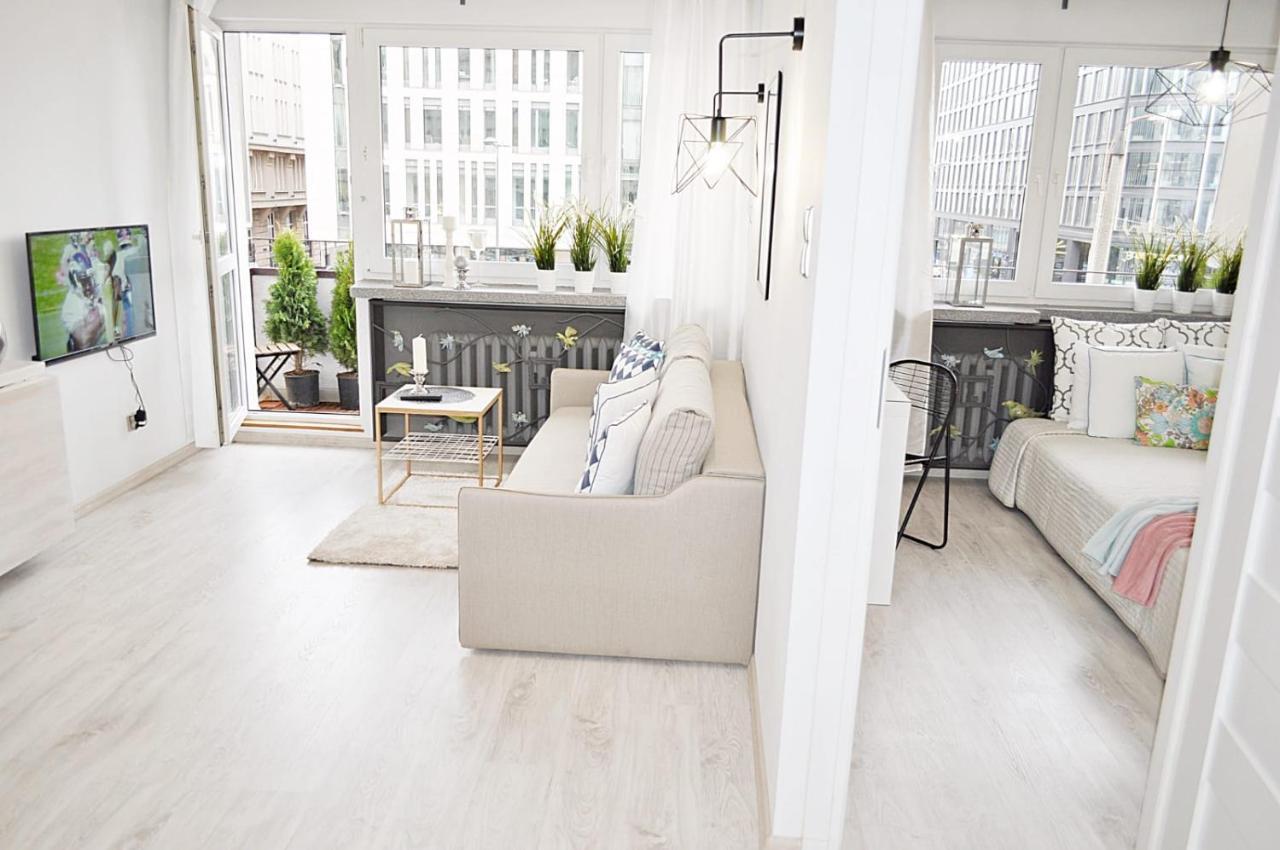 Golden View Apartment วอร์ซอ ภายนอก รูปภาพ