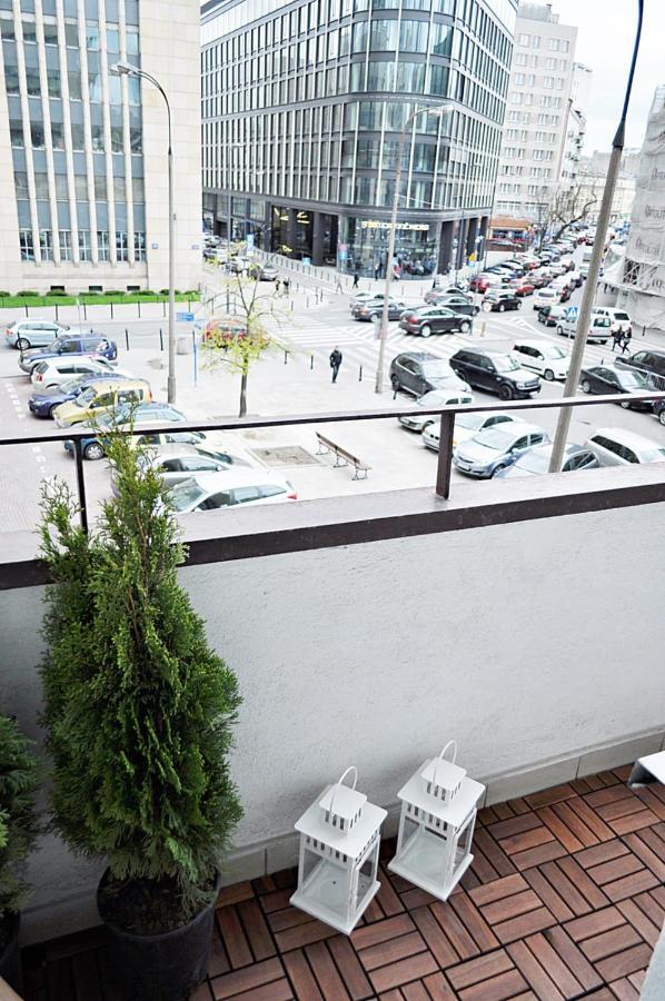 Golden View Apartment วอร์ซอ ภายนอก รูปภาพ