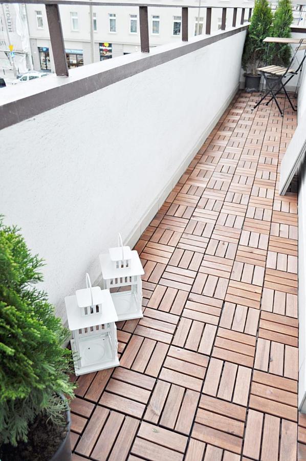Golden View Apartment วอร์ซอ ภายนอก รูปภาพ